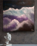 purple clouds