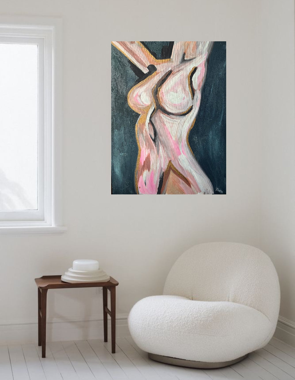 Woman's body