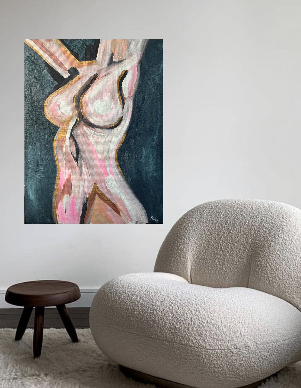 Woman's body