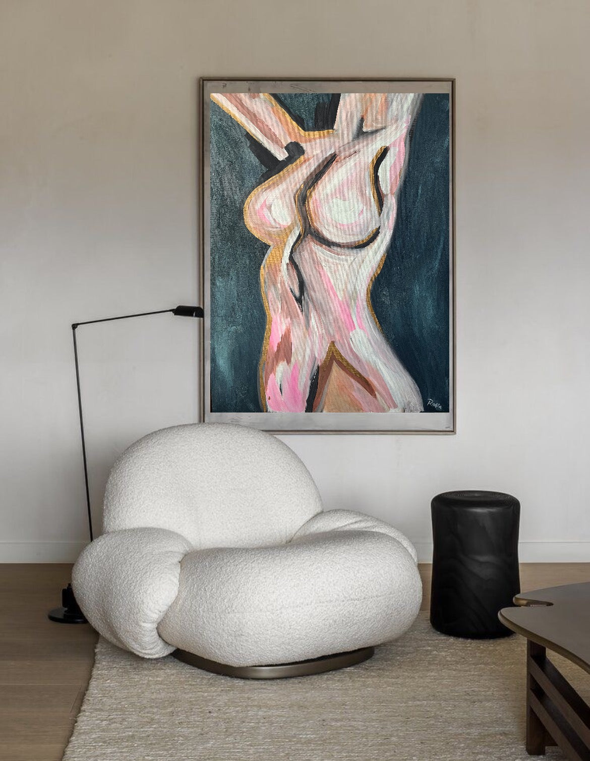 Woman's body